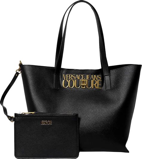 versace jean handbags|versace jeans couture tote bag.